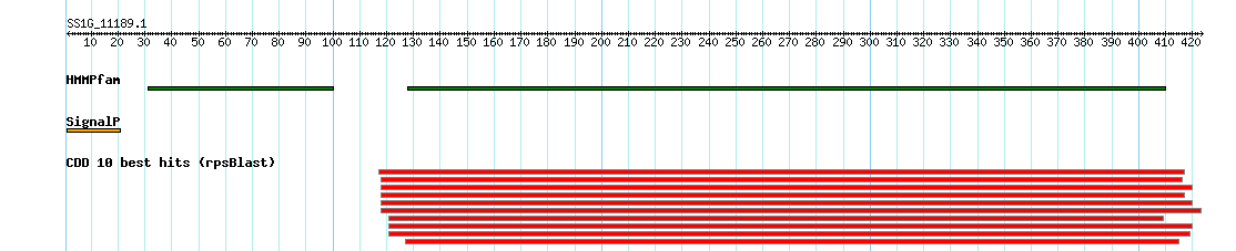 no mapping result, so no link to the Genome Browser